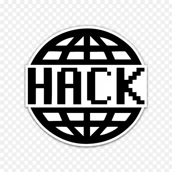 地球上的黑客防御系统安全黑客标签黑客标志-黑客攻击