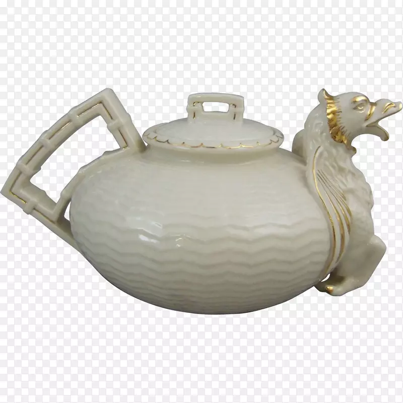 贝列克陶器茶壶