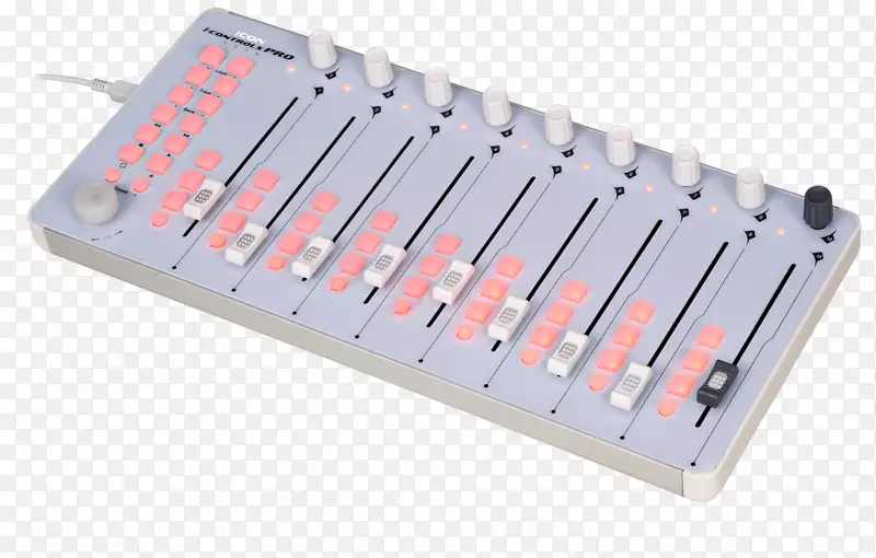 MIDI控制器音频控制表面淡出数字音频工作站.旋钮