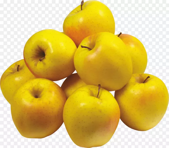 苹果树金黄可口-苹果