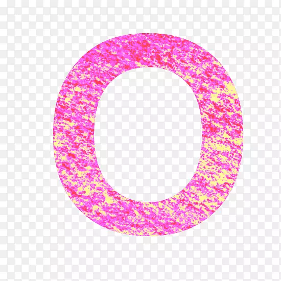 车身首饰粉红色m字体-粉红色字体