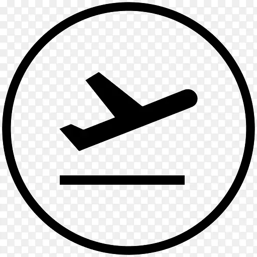 飞机机场起飞运输-飞机咖啡标志