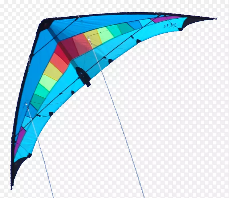 运动风筝喷射流-彩虹框架
