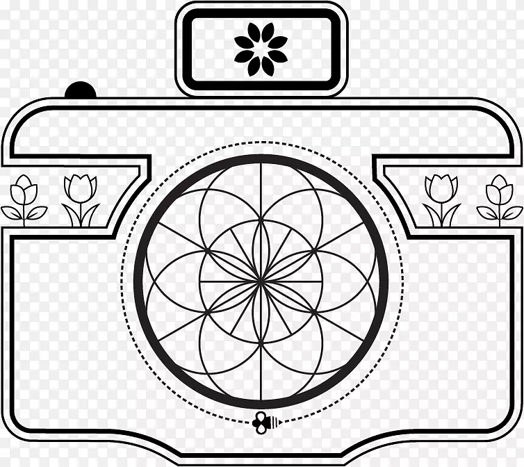营销标志-花卉相机