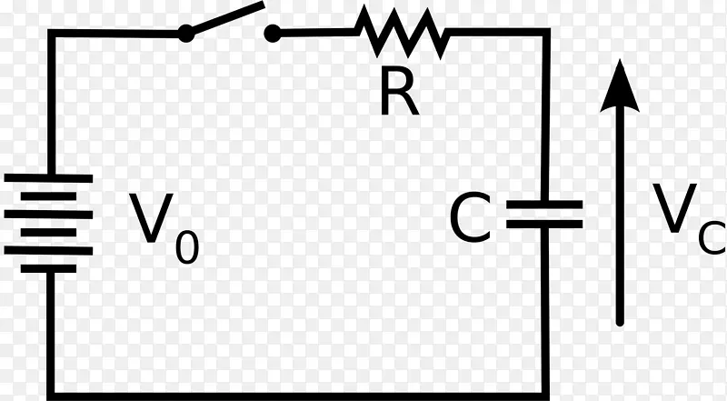 RC电路串联并联电路电子电路电容器板孔