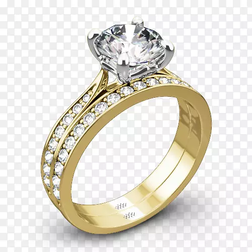 订婚戒指，结婚戒指，珠宝，钻石-闪光钻石VIP