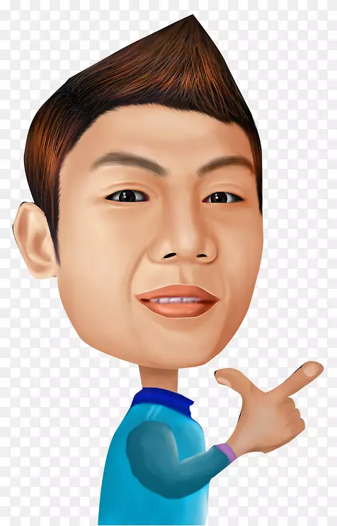 眉毛、面颊、发色、下巴、额头-鼻子