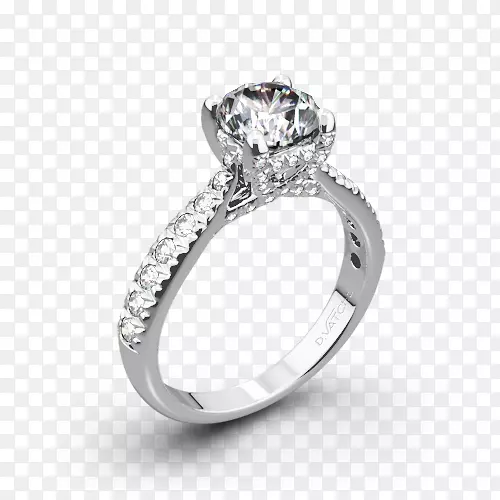 订婚戒指钻石结婚戒指纸牌-闪光钻石VIP