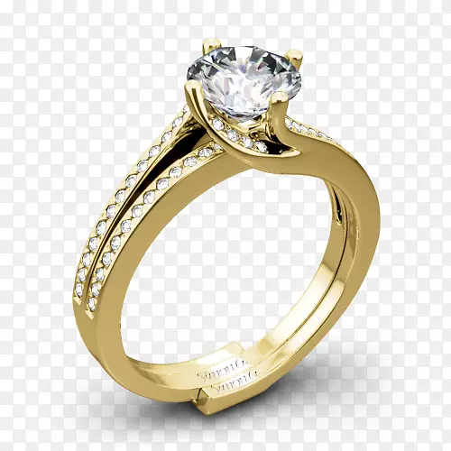 婚礼戒指辉煌的EPL钻石-闪光钻石VIP