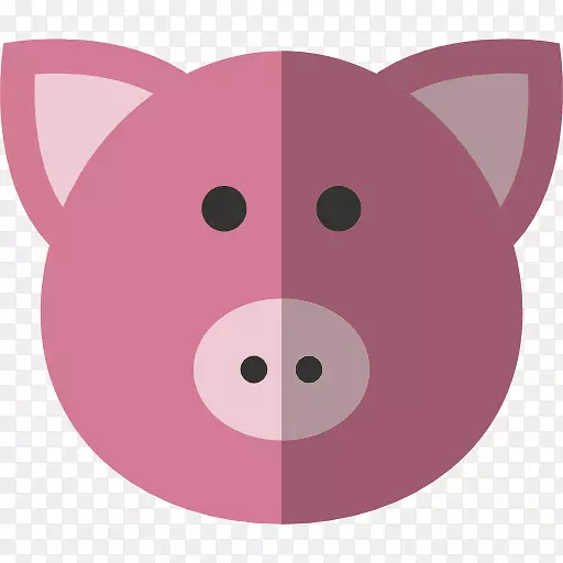 猪须电脑图标剪贴画-猪肚子PNG免费下载