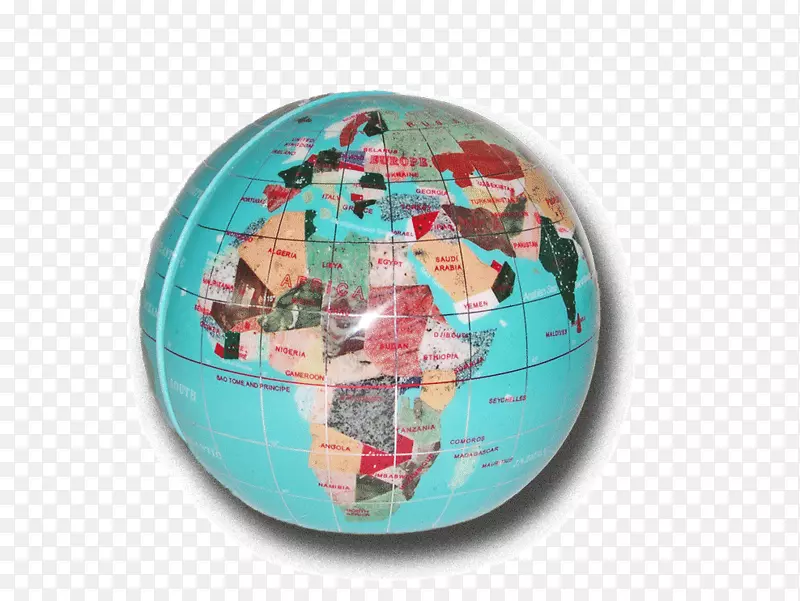 全球采购绿松石-地球仪
