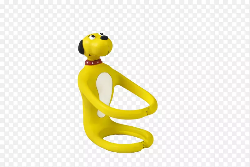 雕像身饰-黄狗