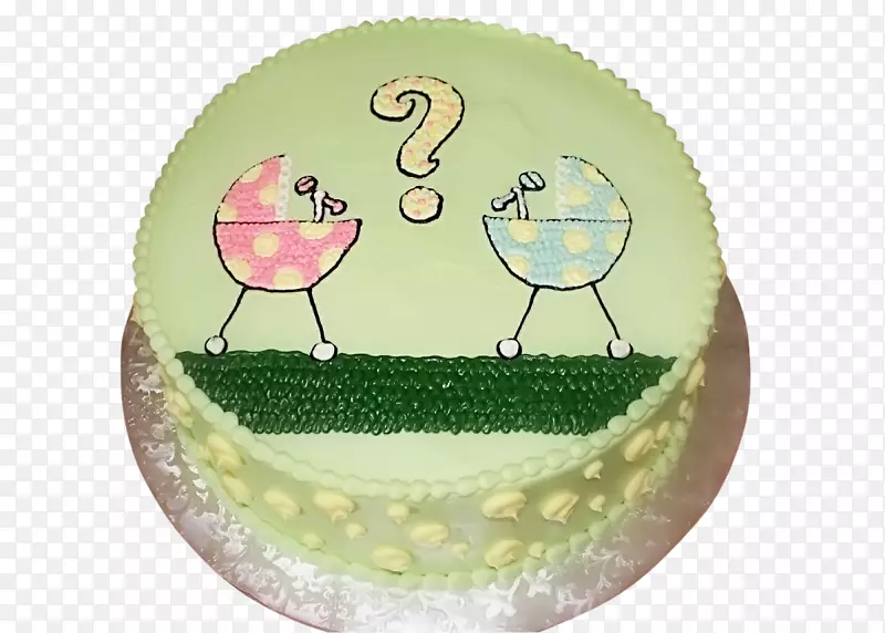 生日蛋糕纸杯蛋糕糖蛋糕装饰-婴儿性别