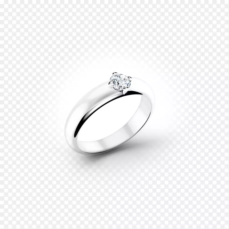 结婚戒指银身首饰年度戒指
