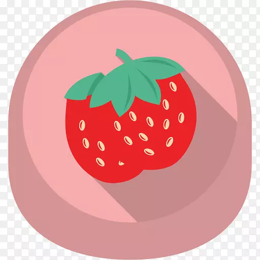 草莓电脑图标烹饪剪贴画草莓布丁