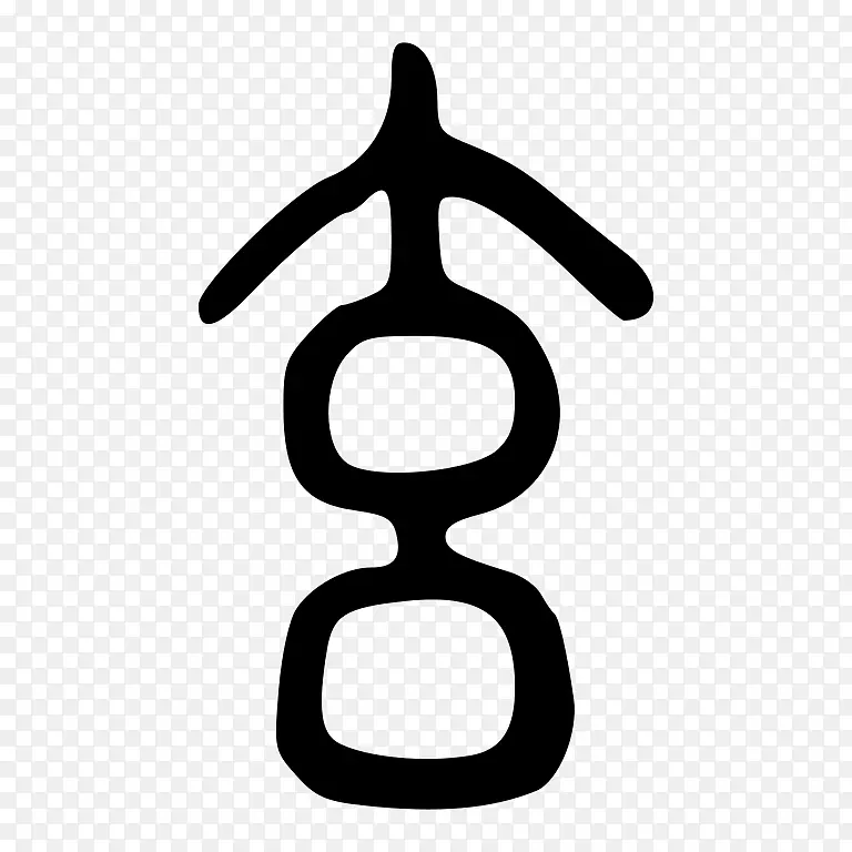 康熙字典根号95个汉字小印字-青铜器