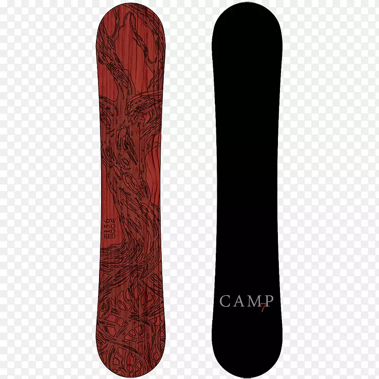 滑雪板运动用品木材-红木