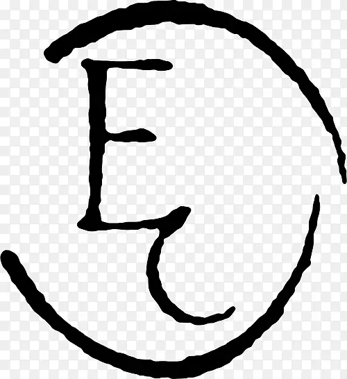 伊万尼希标志原产地下降-e字母标志