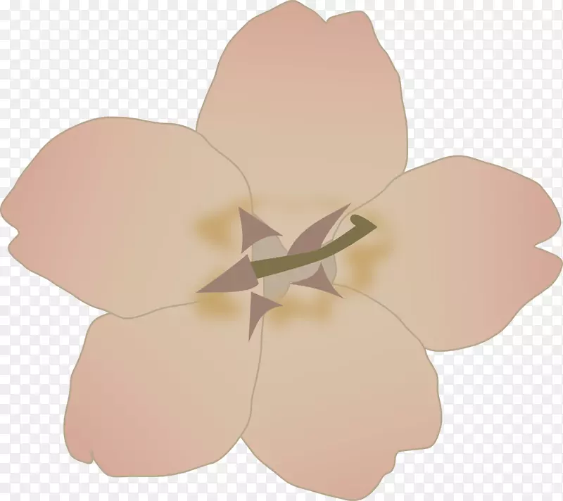 樱花电脑图标剪贴画-花朵