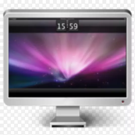 计算机监视膝上型计算机图标屏幕保护程序桌面计算机.屏幕保护程序