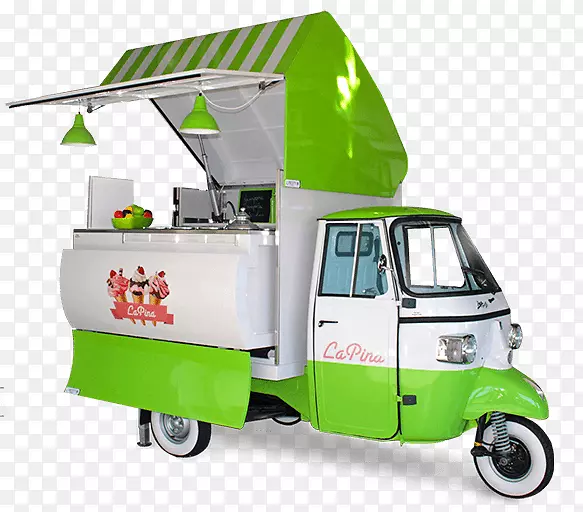 Piaggio ape Daihatsu Hijet冰激凌街食品-冰淇淋