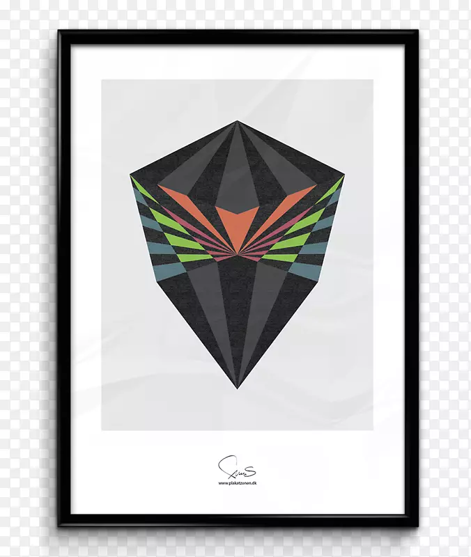 纸艺术三角字体-白鹭太阳能海报设计