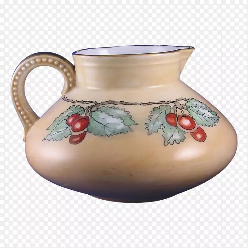 樱桃陶艺罐-瓷碗