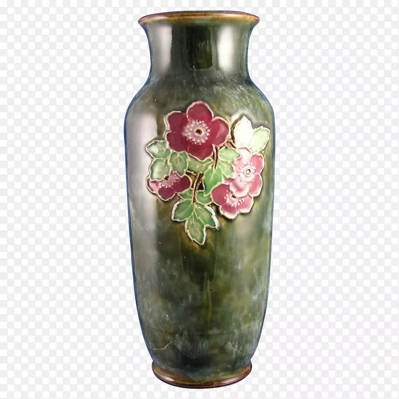 花瓶陶瓷皇家多尔顿兰贝斯陶器-瓷器碗