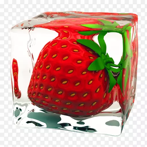 草莓意大利冰汁