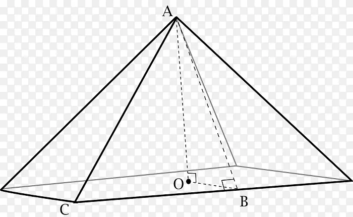 三角毕达哥拉斯定理方金字塔角