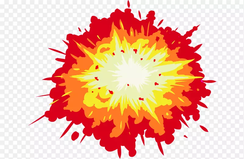 剪贴画爆炸