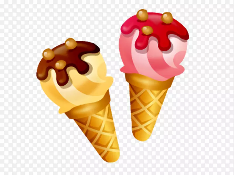 草莓冰淇淋巧克力冰淇淋草莓派