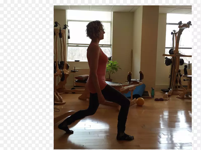 臀部身体健康冲刺运动力量训练.弓步