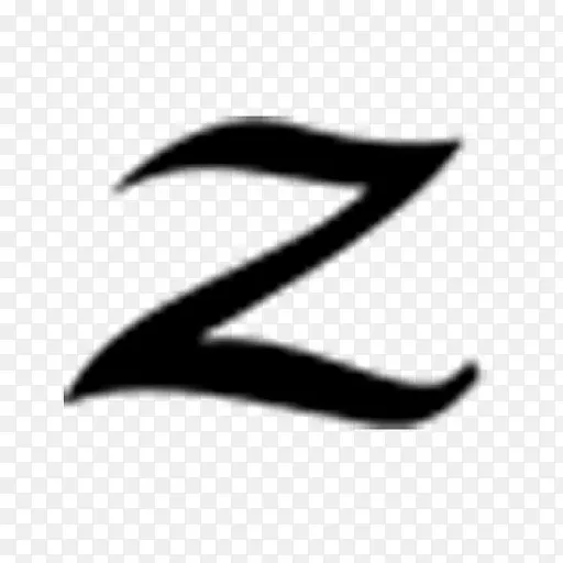 线角白色字体-z标志