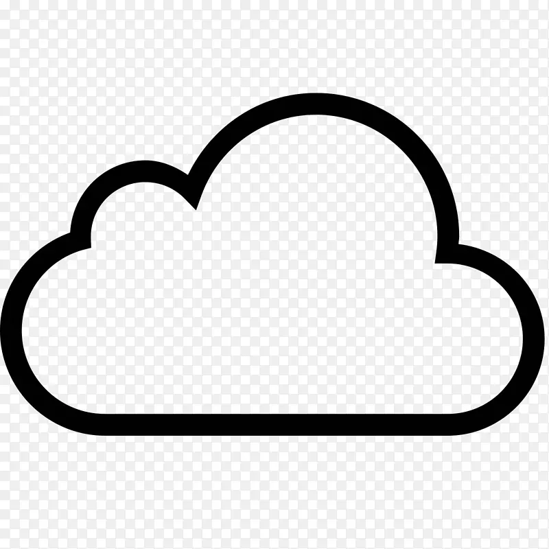 iCloud计算机图标云计算桌面壁纸云图标