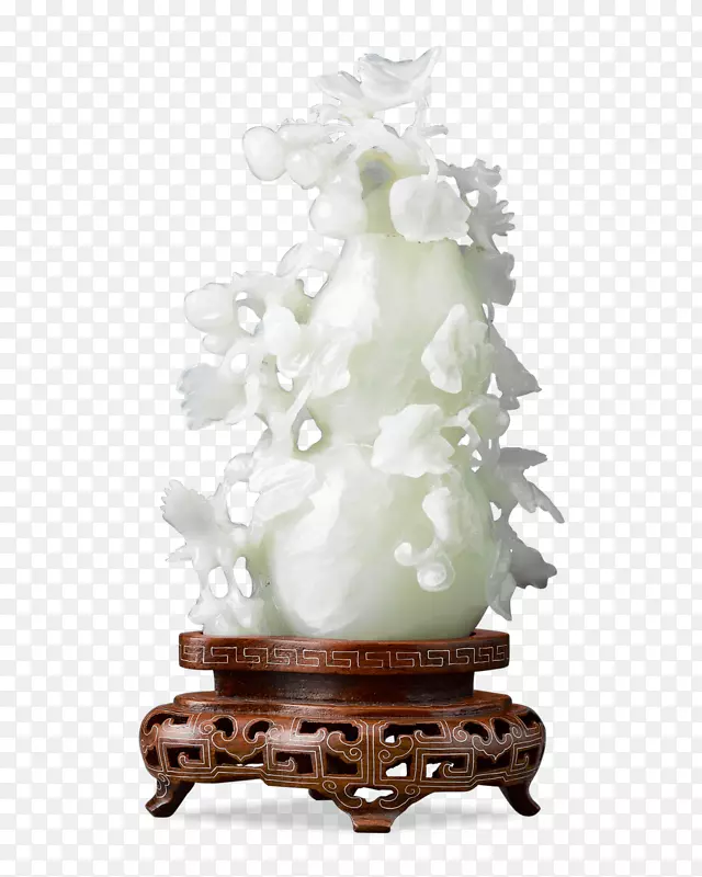 玉器青瓷雕花精雕细琢