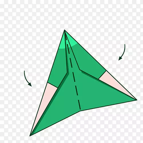 三角形折纸点折纸平面