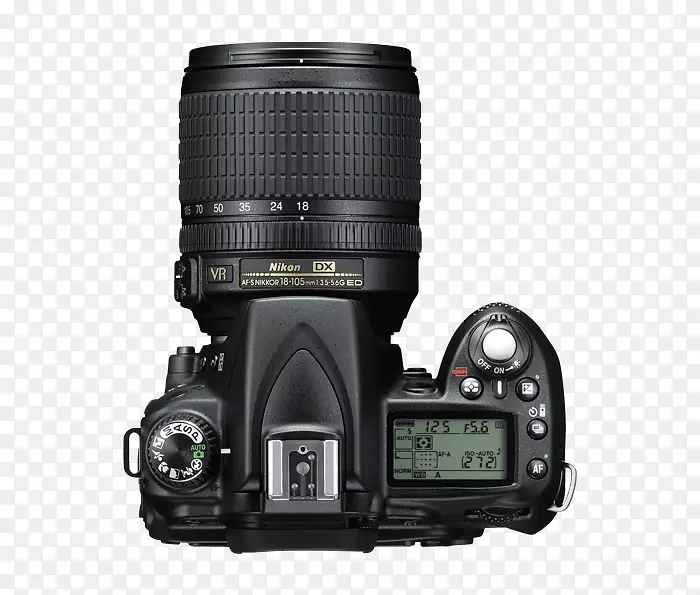 尼康d90 af-s nikkor 18-105 mm f/3.5-5.6g ed vr Nikon d80数字SLR Nikon dx格式-可充电电池