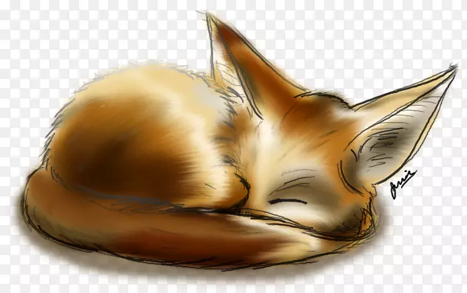 狐画艺术-狐狸