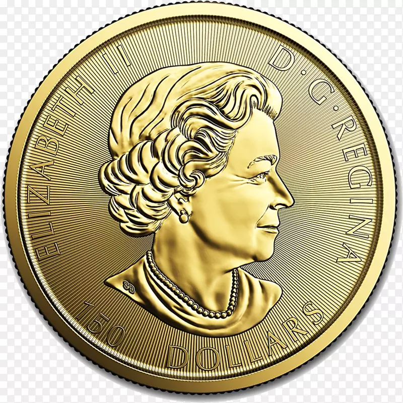 加拿大金枫叶金币皇家加拿大造币厂加拿大银枫叶金币浮动材料