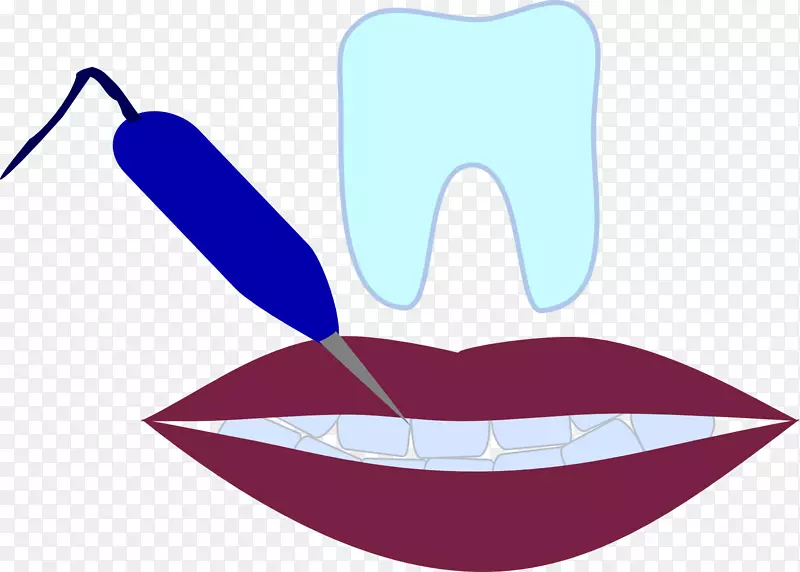 牙线夹艺术.牙痛的三维牙科治疗