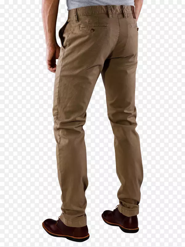 Amazon.com牛仔裤货物裤口袋-米色裤子
