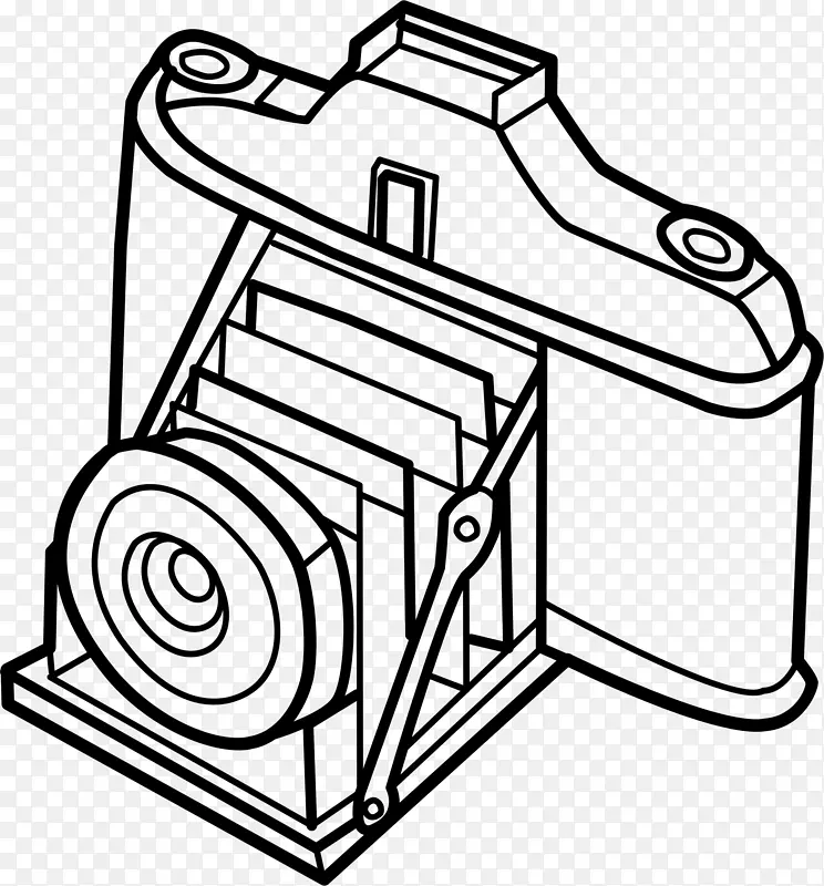 照相机录像-剪贴画艺术-彩色照相机