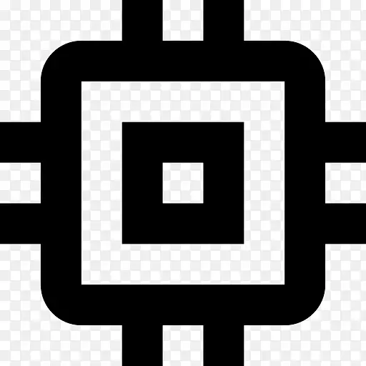 计算机图标集成电路和芯片中央处理单元封装PostScript