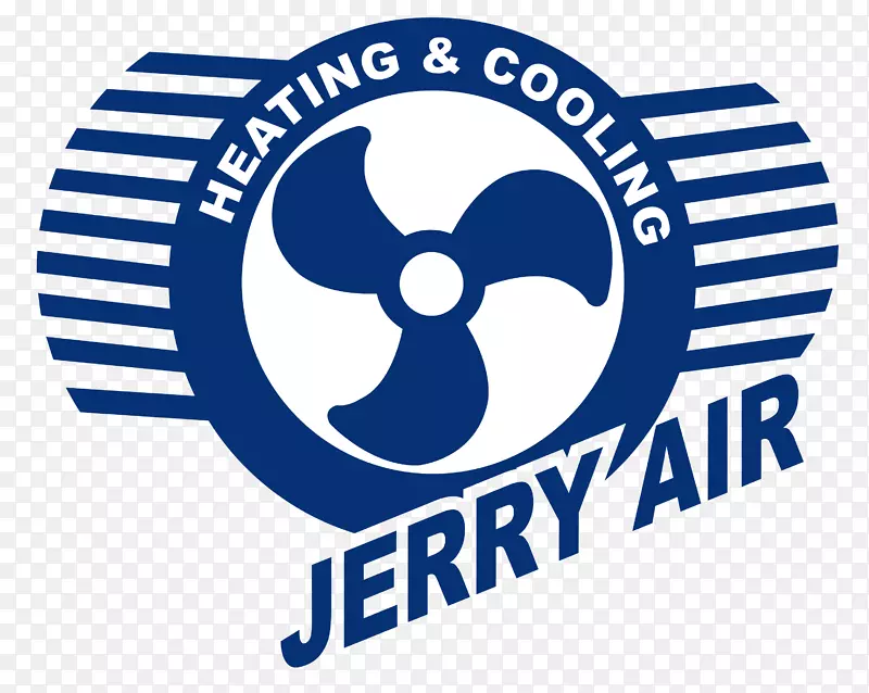 加热炉杰瑞空气加热和冷却LLC徽标HVAC空调-高温