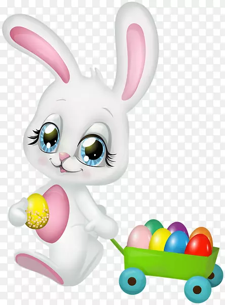 复活节兔家兔夹艺术-兔子