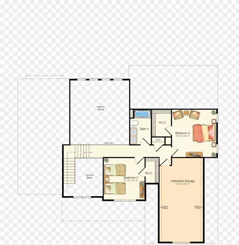 平面图房屋平面图楼层-房地产楼面平面图