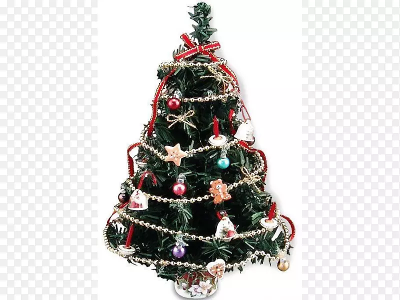 圣诞树，圣诞装饰，玩偶，圣诞装饰-瓷花装饰
