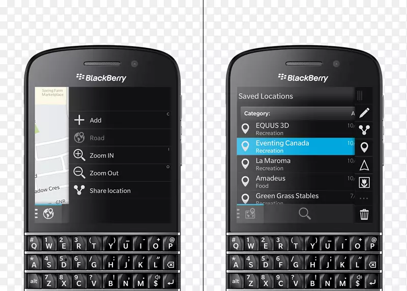 黑莓Z10电话LTE智能手机qwerty-智能手机