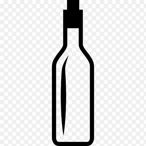 葡萄酒啤酒瓶电脑图标-葡萄酒